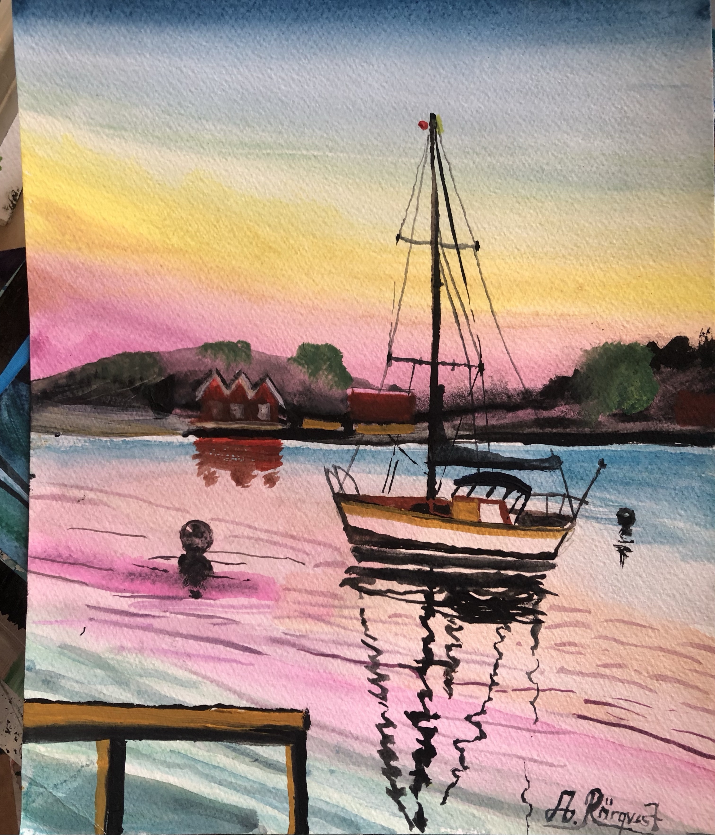 Näset, Göteborg Andreas Rörqvist Göteborg Göteborgs Skärgård Frölunda Konst Art Oceanscape Hängesten