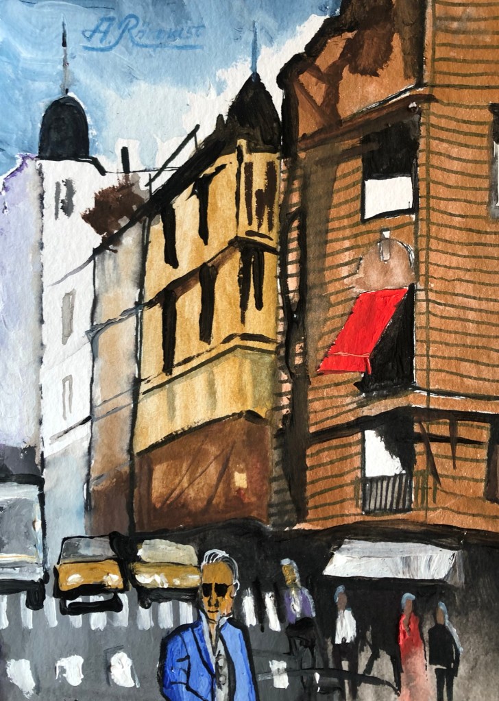 Konstnär Andreas Rörqvist Nederländerna Cityscape Stadsmotiv Stadsmiljö Arkitekter Kultur Konst Holland 