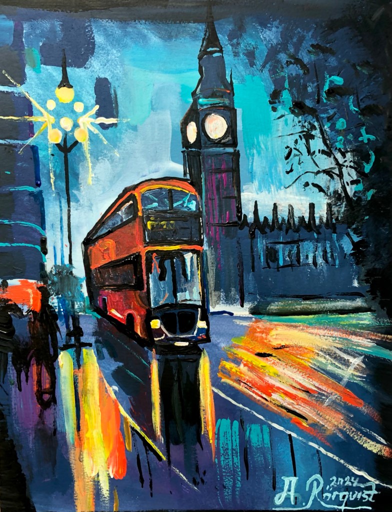 Konstnär Andreas Rörqvist Stadsmotiv Streetart Cityscape Konst Art Chinatown S