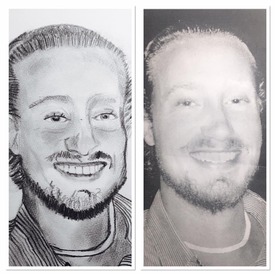 Christian Rörqvist År 2016 Konstnär Andreas Rörqvist Porträtt Portraits Sketch Konst Teckning Blyerts Porträtter Svartvit 