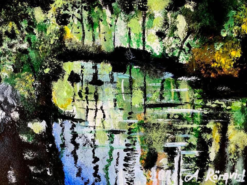 Andreas Rörqvist Naturmotiv Waterreflections Inspiration Landscape Dammen Konst Konstnär Konst