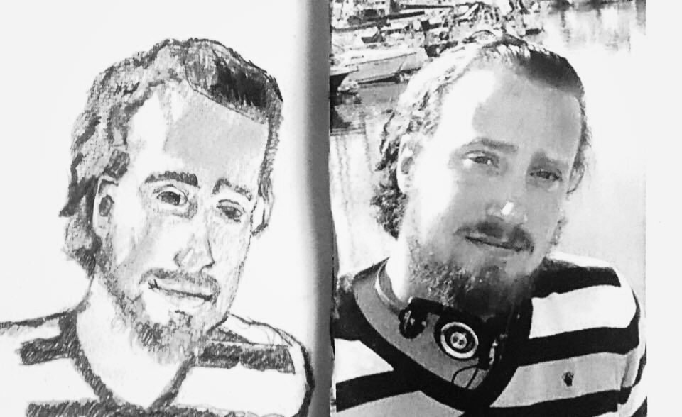 Christian Rörqvist 1984-2012 Porträtt Konstnär Andreas Rörqvist Porträtt Portrait Konst Porträtter Portrait