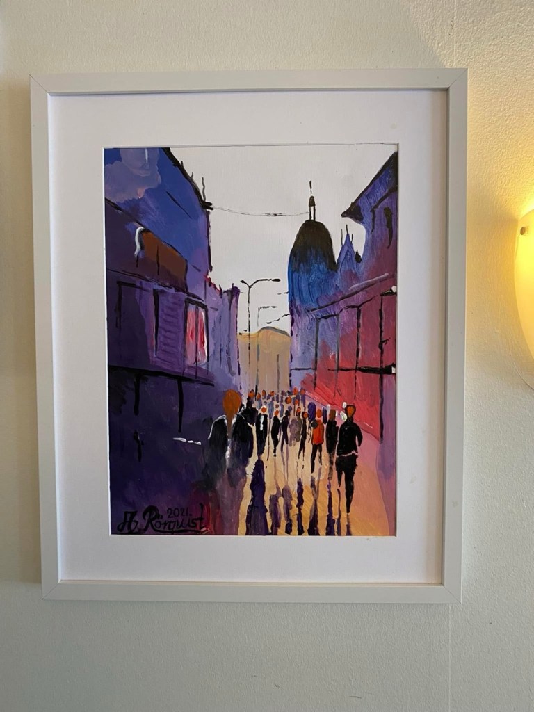 Stadsmotiv Konst Andreas Rörqvist Dublin, Irland Tavlor