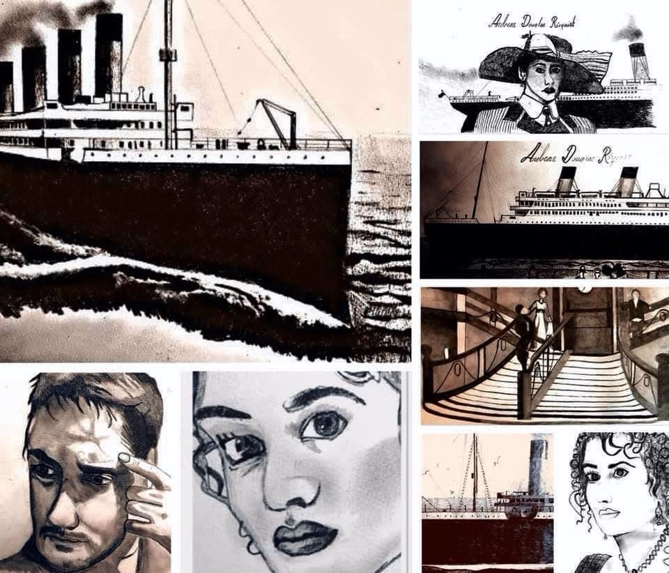 Blyerts Teckningar Rita Måla Black White Konst Konstnär Andreas Douglas Rörqvist