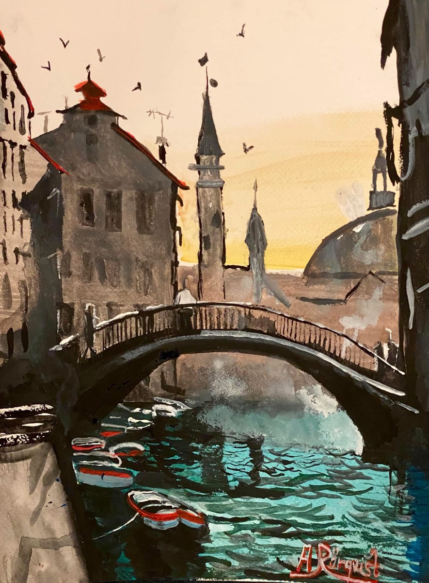 Venedig Italien Cityscape Stadsmotiv Streetart Konst Andreas Rörqvist Kultur Venice Italy Artwork